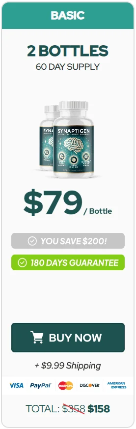 Synaptigen one bottle